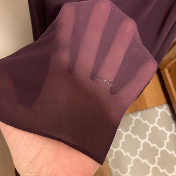 3 Plum Wtoo Bridesmaid Dresses Size 0, 4 & 14 - Picture 6 of 10